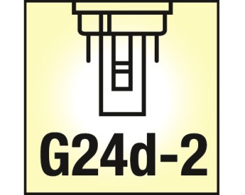 NOSEC-D 18W, 827 - 2700K - warmweiss, Sockel  G24d-2