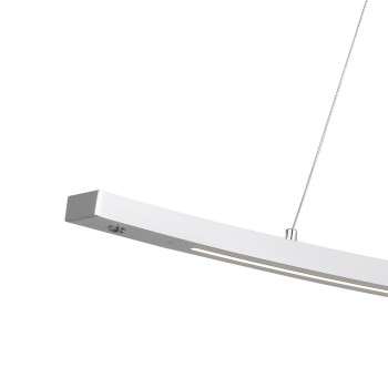 Design LED Pendelleuchte RAVENNA, nickel-matt, 25W