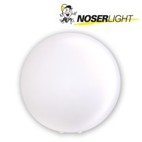 NOSER Kugel-/Aussenleuchte STARLIGHT X 50cm, weiss, IP65, max. 40W