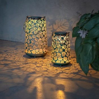 Solar Antic Lantern Monstera XL