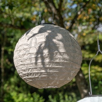 Solar Lantern round sand