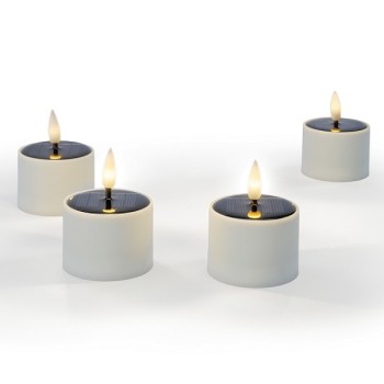 Solar Tealights 4pcs