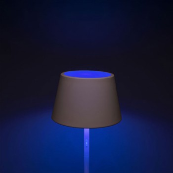 Lampadaire LED d'extérieur DIANA avec port USB