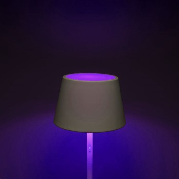 LED Outdoor Floor Lamp DIANA with USB Connection