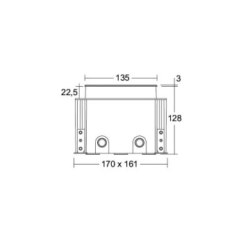 Brumberg EB-Decken-/Bodenleuchte LANKA, rund es 830 on/off 8W 230V IP67 schwenk
