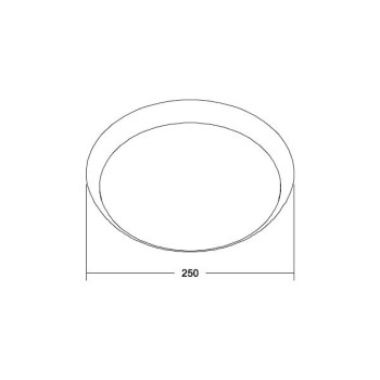 Brumberg Abdeckring MAKIRA rund go,