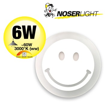 NOSER LED Wall lamp "SMILEY M"