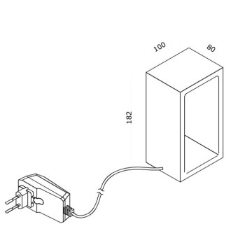 LED Lampe de Table CORRIDOR 6W, blanc