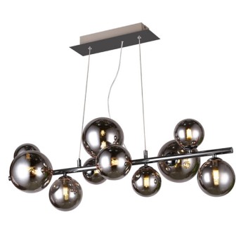 VILLA Pendant Luminaire black - chrom