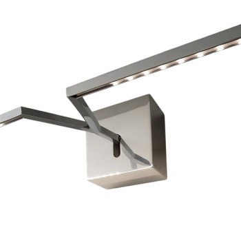 iCONE LED Wandleuchte YPSILON 90, chrom glänzend