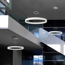 LED Pendelleuchte CIRC Round D800, weiss LED Pendelleuchte CIRC Round D800, weiss