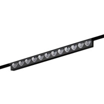 LED Wandfluter Casambi BENTO Niederspannung 12-flg., schwarz LED Wandfluter Casambi BENTO Niederspannung 12-flg., schwarz