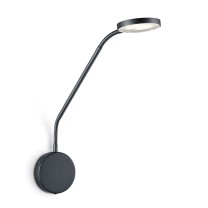 KNAPSTEIN LED Wandleuchte THEA-W, schwarz KNAPSTEIN LED Wandleuchte THEA-W, schwarz