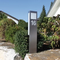 LED Pollerleuchte CMD 24/HN, 2G11, edelstahl