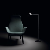 Dimmbare LED-Leseleuchte FINESS, schwarz