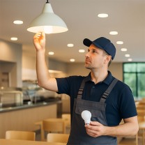 NOSER LED A60, 13W, E27, warm white, dimmable