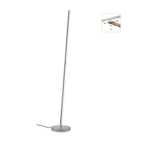 LED-Stehleuchte FABIA, nickel matt