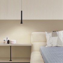 OLIGO LED Pendelleuchte RIO 1-flg. ohne Höhenverstellung, schwarz matt