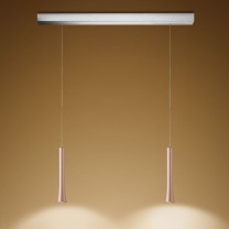 OLIGO LED Pendelleuchte RIO 2-flg. ohne Höhenverstellung, satin copper OLIGO LED Pendelleuchte RIO 2-flg. ohne Höhenverstellung, satin copper