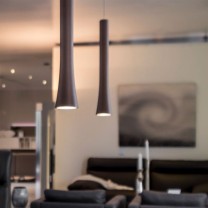 OLIGO LED Pendelleuchte RIO 2-flg. ohne Höhenverstellung, brazilian brown OLIGO LED Pendelleuchte RIO 2-flg. ohne Höhenverstellung, brazilian brown
