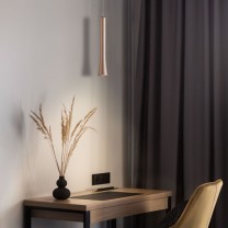 OLIGO LED Pendelleuchte RIO 1-flg. mit unsichtbarer Höhenverstellung, satin copper OLIGO LED Pendelleuchte RIO 1-flg. mit unsichtbarer Höhenverstellung, satin copper