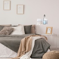 LED Wandleuchte BENNITA weiss, 3W, 240lm, links LED Wandleuchte BENNITA weiss, 3W, 240lm, links