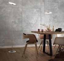 OLIGO Floor Luminaire DECENT MAX, chrome