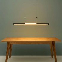 LED Pendelleuchte SCAFA, schwarz