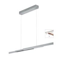 LED-Pendelleuchte LARA-L134, nickel matt