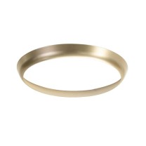 Brumberg MAKIRA round cover ring, gold, 