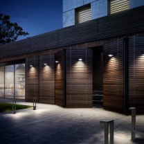 LED Pollerleuchte CMD 9050, anthrazit