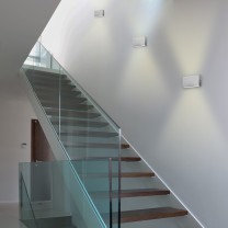 LED wall light CMD 9071, stainless steel