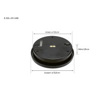 Panel schwarz 1XAA 300 MAH Panel schwarz 1XAA 300 MAH