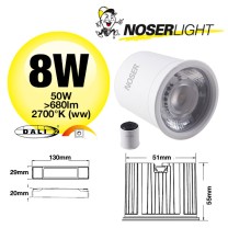 NOSER LED Modul 8W, weiss, CCT, DALI DIM NOSER LED Modul 8W, weiss, CCT, DALI DIM