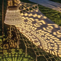 Solar Antic Lantern Boho, 1LED warmweiss, 26x21cm, braun Solar Antic Lantern Boho, 1LED warmweiss, 26x21cm, braun