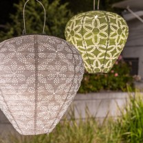 Solar Lantern drop white Solar Lantern drop white