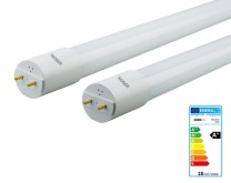 NOSER T8 LED Röhre, matt, G13, 120cm, 18W, 1600lm, 3000K