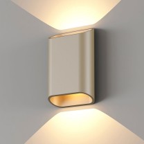 LED Wandleuchte DIAZ L, champagner