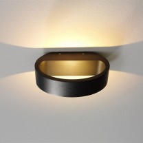 LED Aussen-/Wandleuchte SHARP, Schwarz