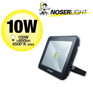 NOSERiLight LED Strahler 1x10W, 800lm, 6500K, Art. Nr. 01-411FB
