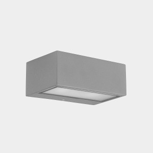 Applique IP44 NEMESIS ALUMINIUM 70*170mm R7S 100W gris