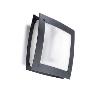 Applique IP54 DARWIN E27 23W anthracite 