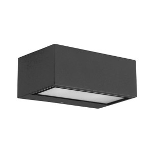 Applique IP54 NEMESIS ALUMINIUM 90*220mm E27 60W anthracite