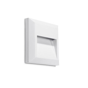 Wandleuchte IP65 KOSSEL INDIRECT SQUARE 125mm LED 1.5W 4000K weiss 65Lm