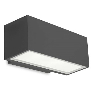 Applique IP65 AFRODITA LED 220mm DOUBLE EMISSION LED 17.5W 3000K anthracite 14