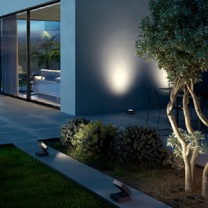 LED Wall, Ceiling & Spot Light MODIS OPAL SINGLE, Grey