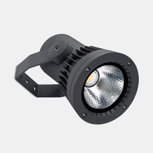 Projecteur IP66 HUBBLE COB LED D:234mm LED 92W 3000K DALI anthracite 10552Lm