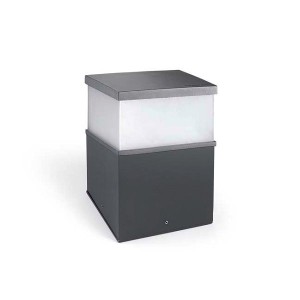 Bollard light fitting IP65 CUBIK LED 201mm LED 15W 3000K anthracite 833Lm