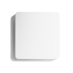 Brumberg AB-Wandleuchte  DRONA quadr. ws, 830 on/off 9W 230V IP54