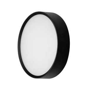 Brumberg AB-Wandleuchte  EYE rund sw 857, on/off 12W 230V IP65